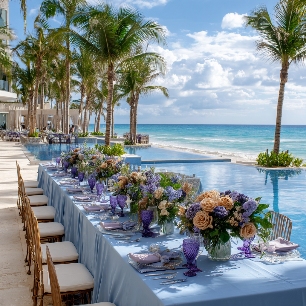 Exotic Oasis Wedding Palette