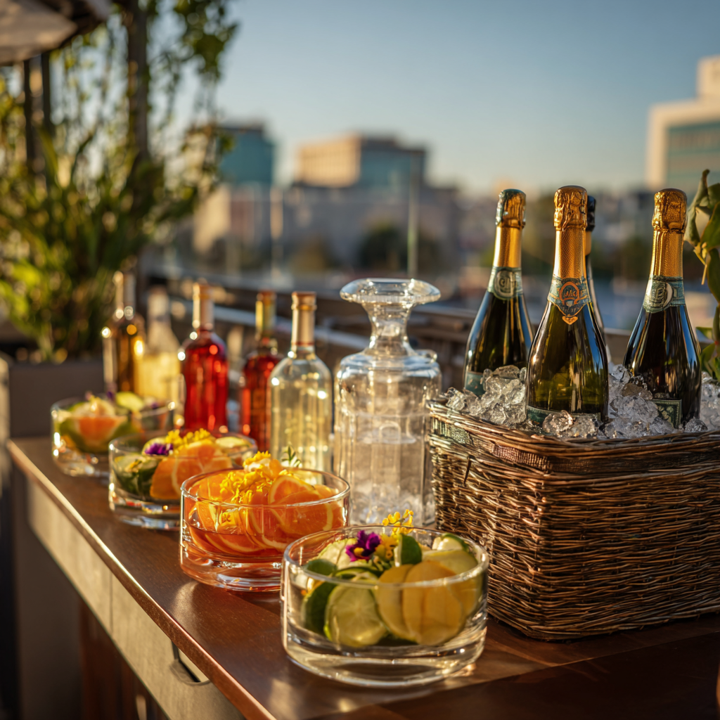 Signature Spritz Bridal Shower Bar