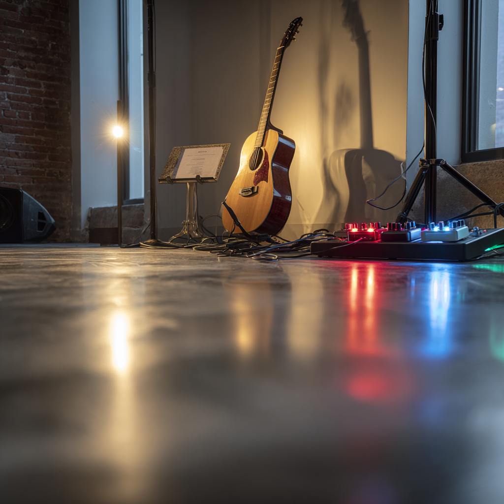 Loop Pedal One Woman Band Bridal Shower