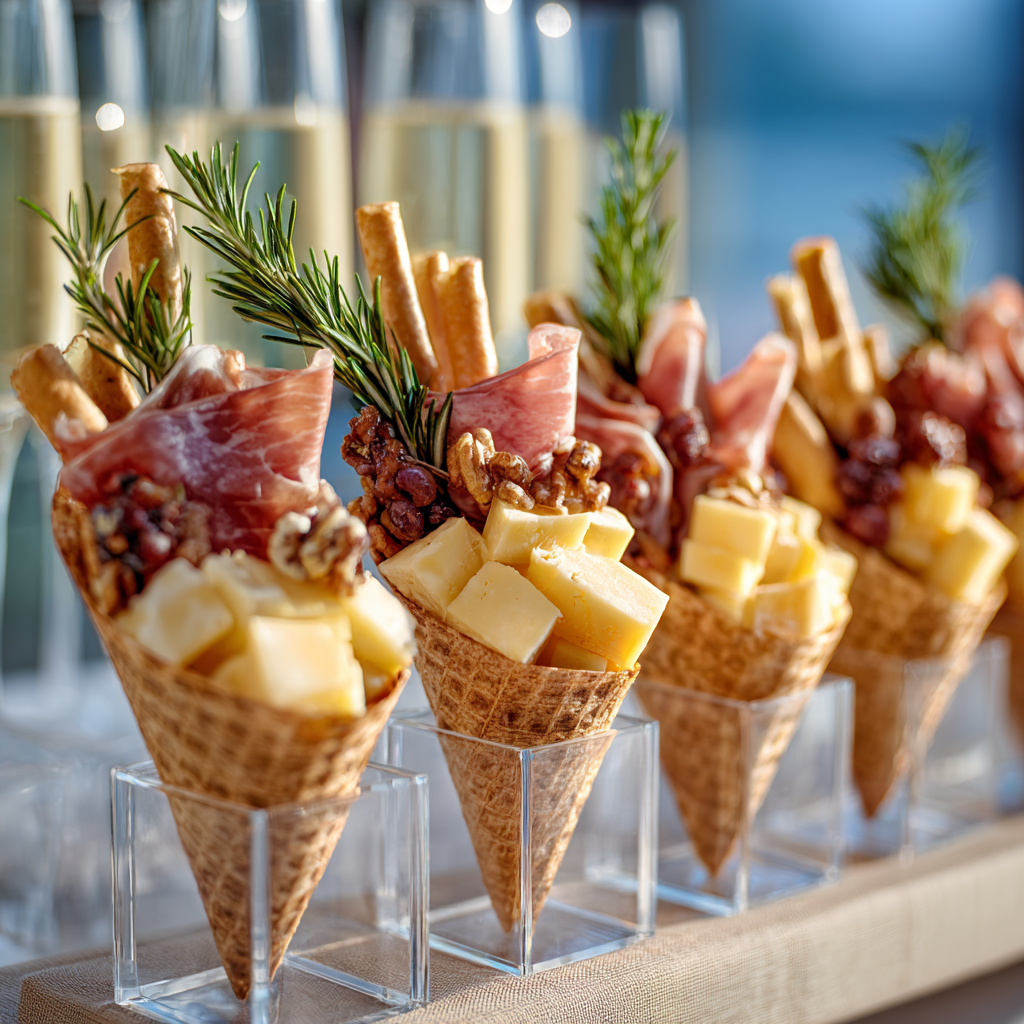 Individual Charcuterie Cones