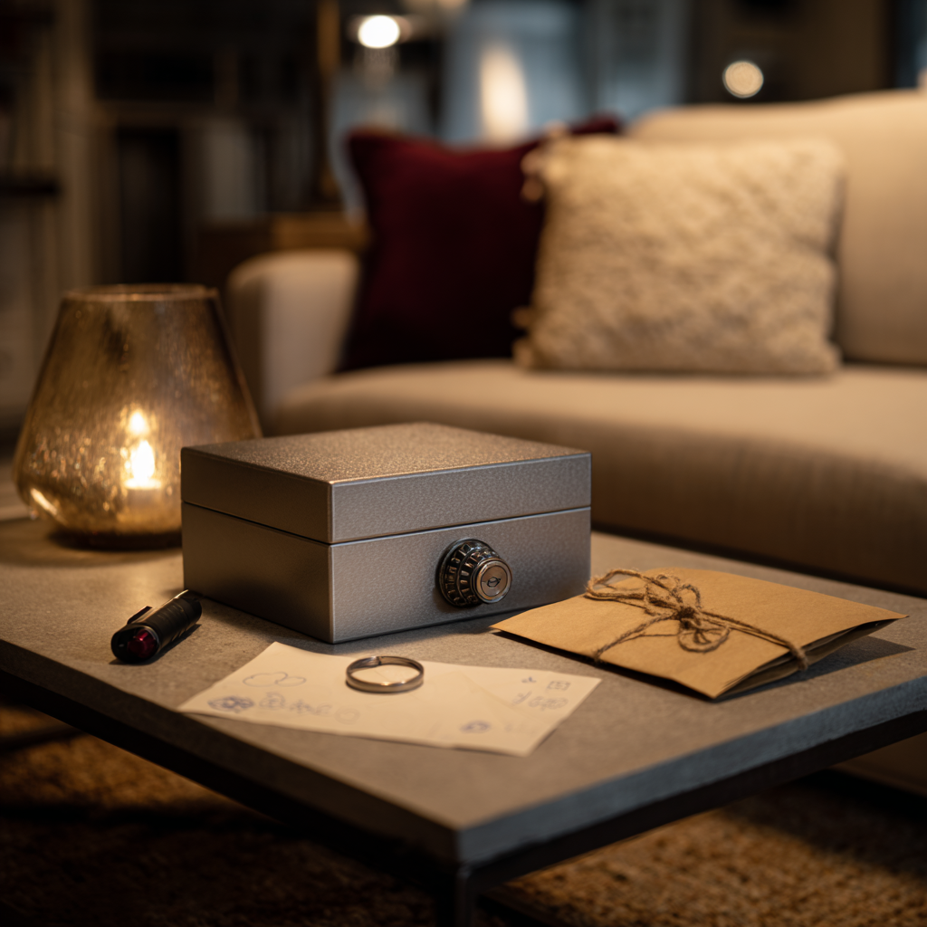 "Find-the-Ring" Escape Room in a Box Bachelorette Party Idea