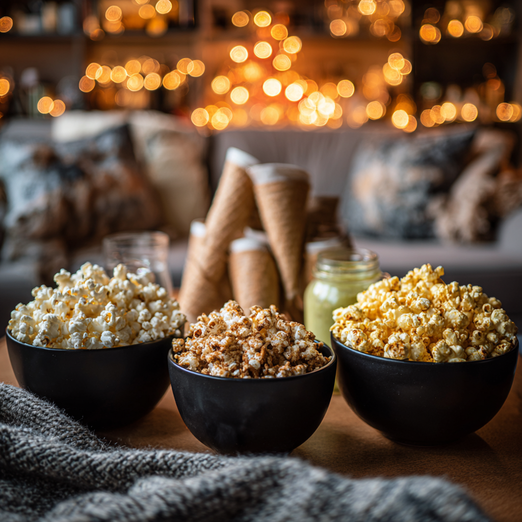 Gourmet Popcorn Flight for Bachelorette Party