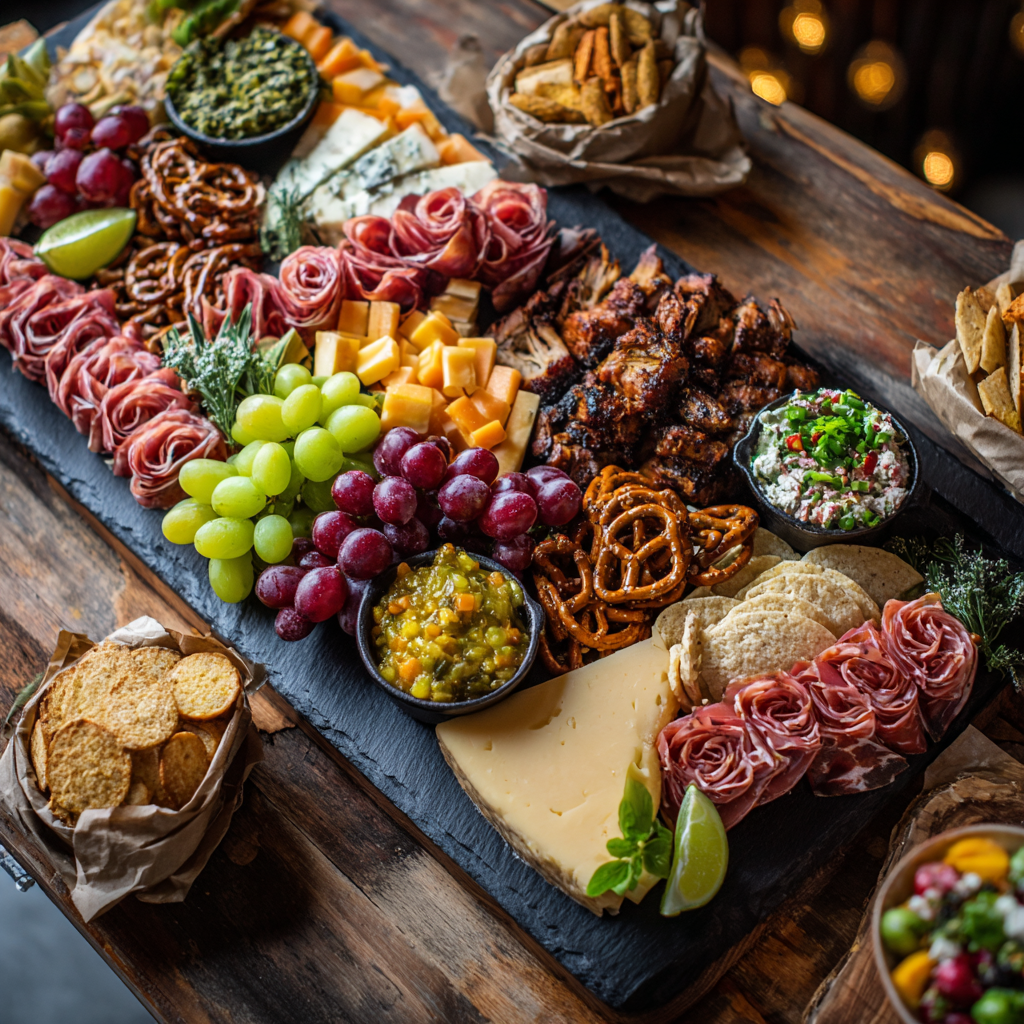 Ultimate Grazing-Table & DIY Taco Bar